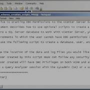 51 Creating User And Db For Vcenter Use Part 1