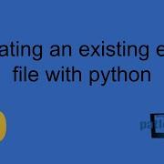 Modifying Existing Excel Files Using Openpyxl In Python