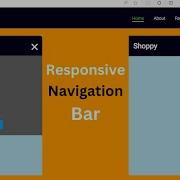 Responsive Navigation Bar Using HTML CSS JavaScript In 2023 Responsive Navbar HTML CSS
