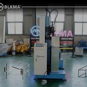 BLKMA Vertical Hydraulic Lock Seam Machine Automatic Air Duct Seam Locker Lock Seam Closing Machine