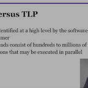 Dfdv3100 Thread Level Parallelism Models And Challenges