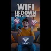 WiFi Is Down Panic Mode Engaged Funny Song