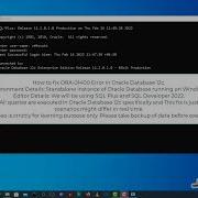 ORA 01400 Cannot Insert NULL Into String Oracle Database 12c Error Messages