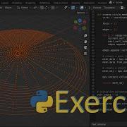 Beginner Blender Python Exercise Circle Mesh From Scratch Part 2