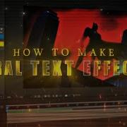 How To Make VIRAL TEXT EFFECTS I After Effects Tutorial