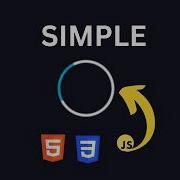Create A Simple Website Loading Spinner Using HTML And CSS