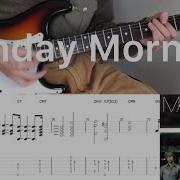 Maroon 5 Sunday Morning Guitar Cover With Tabs Chords