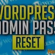 How To Reset Your WordPress Admin Password From PHPMyAdmin