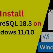 Как установить и настроить PostgreSQL 18 3 на Windows 11 10 Полное руководство по установке PG