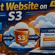 Проект хостинга статических веб сайтов на AWS S3 Статические и динамические веб сайты объяснен