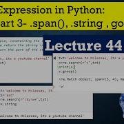 Python For Beginners Regular Expression Part 3 Match Object