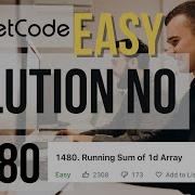 LEETCODE SOLUTION 1480 Running Sum Of 1d Array Leetcode For BEGINNERS EASY Javascript