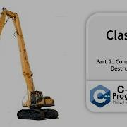 C Programming Week 4 Classes Constructors And Destructors Part 2