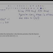 Using The Intermediate Value Theorem