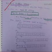 Input Buffering One Buffer Scheme Lecture16 CD
