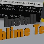 How To Install Sublime Text On Windows 10 Bonus Terminal Shortcut