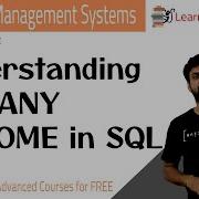 Understanding ALL ANY Or SOME In SQL Lesson 89 DBMS Learning Monkey