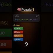 Python Brain Teaser Can You Solve This Shorts Coding