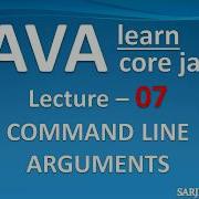 Learn Core Java Command Line Arguments For Main Method In Java Passing Arguments To Main Method