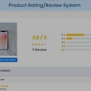 Product Review Rating System Using PHP And MySQL With Source Code