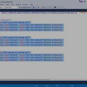 Bootstrap Button Groups