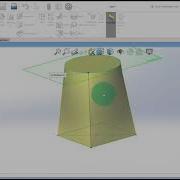 САПР с Solidworks элемент Loft переход от квадрата к окружности