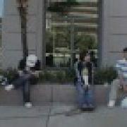 Slit Scan People Raw Footage