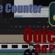 Add Timer DaVinci Resolve 20 How To Create Countdown Timecode Counting Video Compound Clip Counter