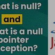 Что такое Null и исключение NullPointerException Учебное пособие по Java