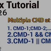Linux Tutorial 26 Run Multiple Terminal Commands In Linux Multiple Terminal Commands Example