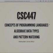 447 Algebraic Data Types