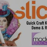 SLICE Craft Knife Tools Quick Demo Review For Colored Pencils And Crafts