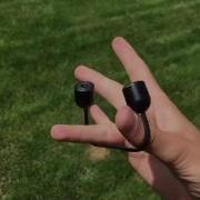 Black Fidget Magnetic String Toy Collab Clips
