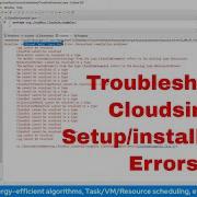 Cloudsim Tutorials Common Installation Setup Error 2021