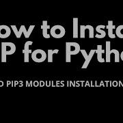 Pip Pip3 Packages Installation And Uninstallation On Ubuntu 20 04 LTS