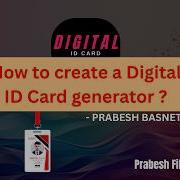 How To Create A Digital ID Card Generator