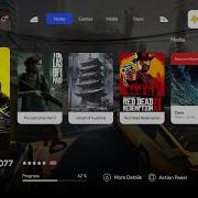 PlayStation 5 User Interface Concept