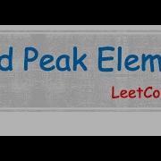 Find Peak Element LeetCode 162 Java Solution