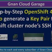 Step By Step OpenShift 4 X How To Generate A Key Pair For The OpenShift Cluster Node S SSH Access
