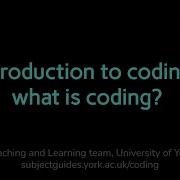 Introduction To Coding What Is Coding