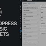 How To Make WordPress Classic Widgets Page Features Come Back Guide