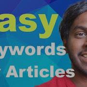 How To Find Keywords For Articles With Keysearch Very Easy To Understand