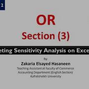 Section 3 Interpreting Sensitivity Analysis On Excel Solver