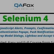 Handling Alerts Prompts Confirmation Authentication Popups Many More Selenium 4 Session 18
