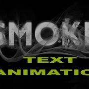 CSS Smoke Text Animation