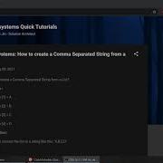 Outsystems How To Create A Comma Separated String From A List