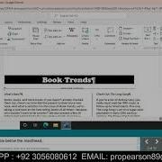 Word Chapters Simulation Exam Word Chapter 5 Simulation Exam