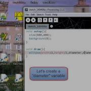 Intro To Processing 2 Moving Sine Wave