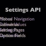 Using The WordPress Settings API