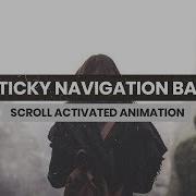 Sticky NavBar With JQuery HTML CSS JavaScript